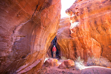 Slot canyon