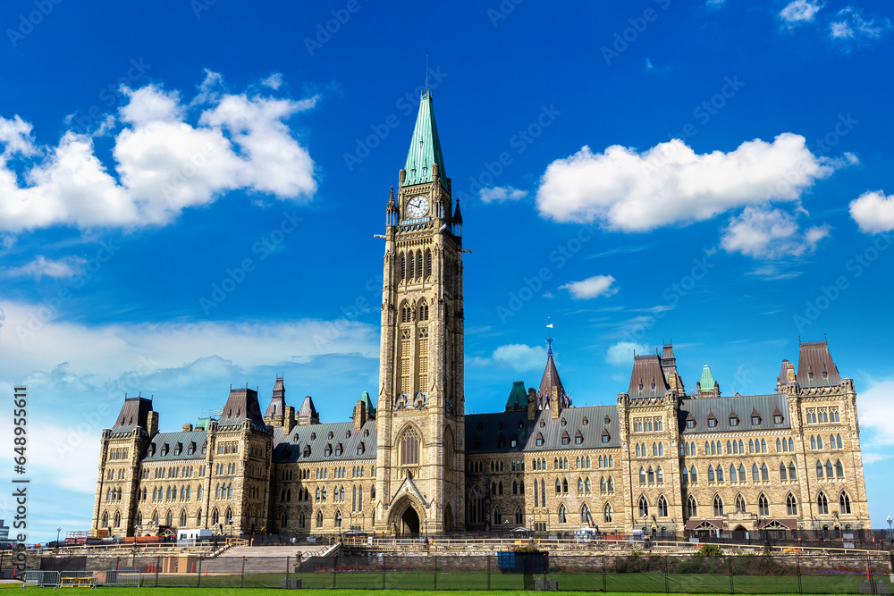 Canvas Prints canadian parliament in ottawa