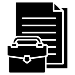 Government Briefcase Icon