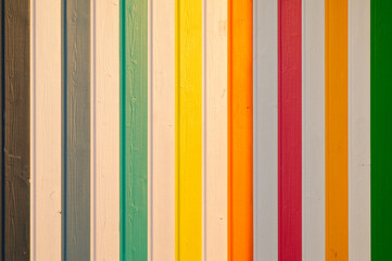 Wood color stripes