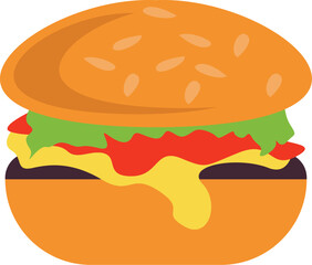 burger icon vektor
