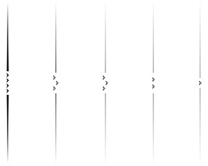 Vertical divider line collection