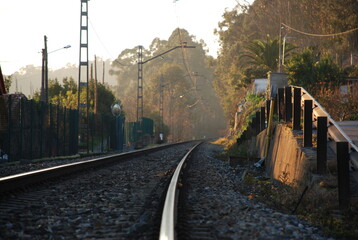 Fototapeta premium TRAIN TRACKS