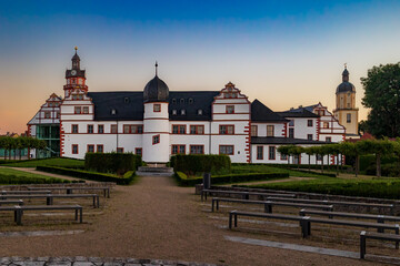 Abendrunde um Schloss Ehrenstein in Ohrdruf