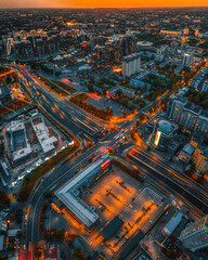 traffic at night