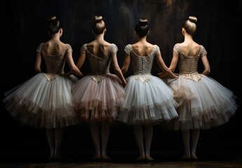 ballerinas. The concept of art, beauty, aspiration, creativity.