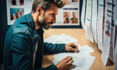 Deciphering CVs: A Manager's Task to Discover the Ideal Hire