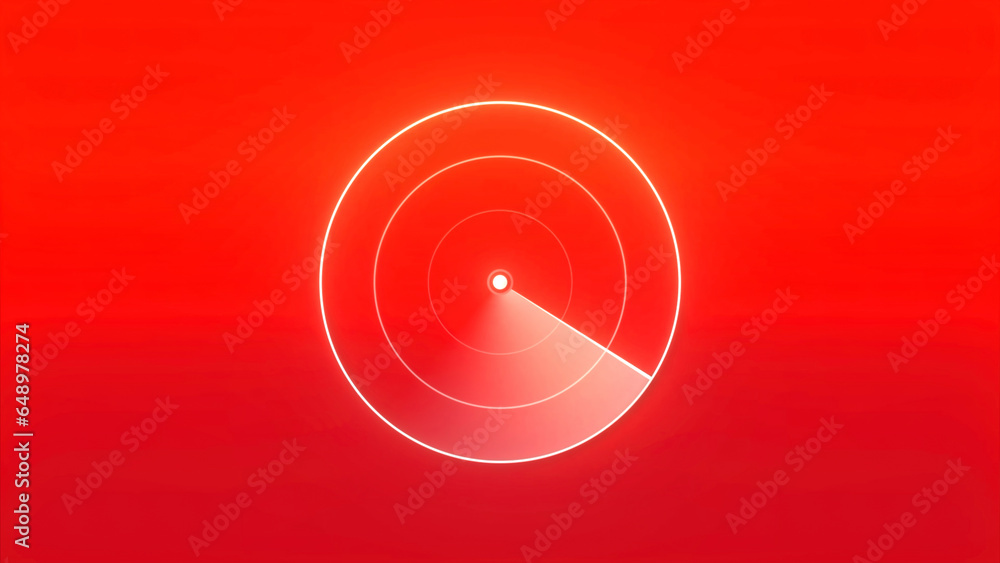 Poster background with navigation circle. motion. navigation radar with moving electronic line. radius line