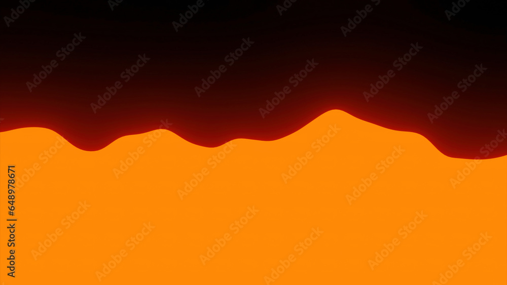Poster background with colorful bright wave on black background. design. separation of background with colo