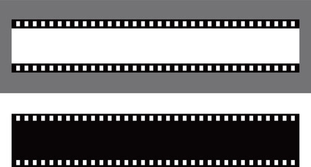 映画フィルム風のテロップフレーム2種_01