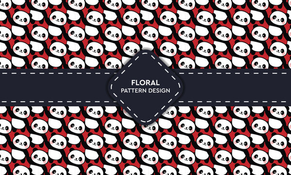 Vector modern floral modern floral design template