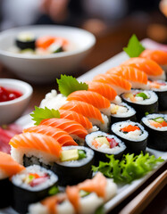 Sushi Symphony: A Culinary Maestro in Action