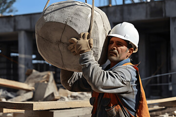 Rules for slinging cargo,Safety at the construction site,Lifting of reinforced concrete products.
