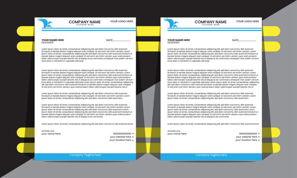 corporate leterhead design
