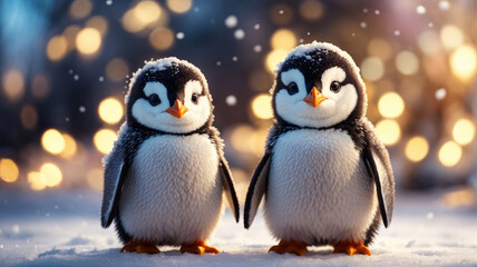 cute little penguins