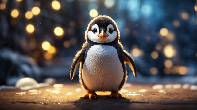 cute little penguin