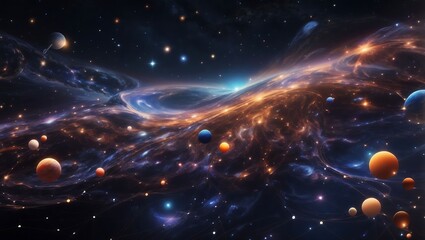 planet in space