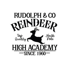 Fototapeta premium Rudolph & co reindeer