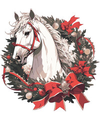 Merry Christmas, Lipizzaner , Pferd