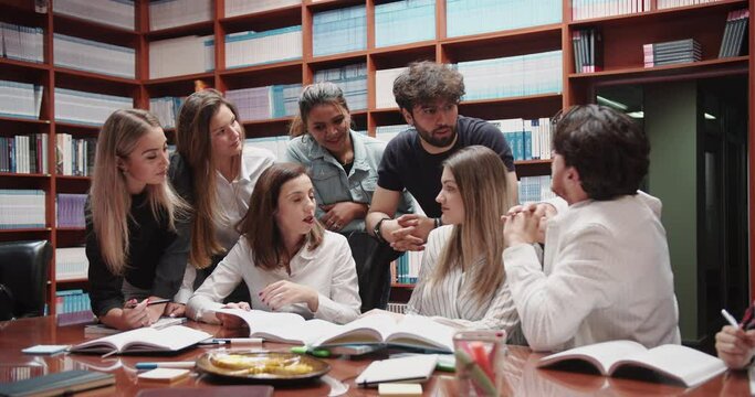 The students seek guidance on their studies, academic pursuits, and research projects, all while fostering a dynamic learning environment.