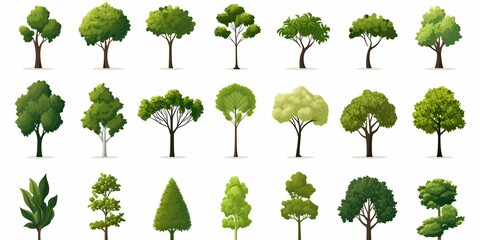 Tree Icons: Artistry in Nature