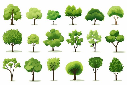 Tree Icons: Artistry in Nature