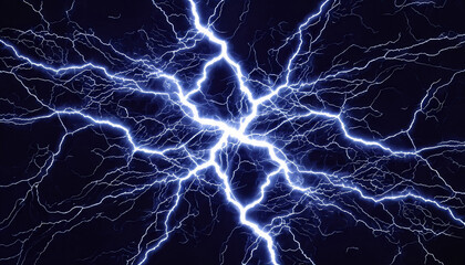 Obraz premium Abstact futuristic background with electric neon waves, electro light effect.