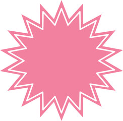 Sale badge, sale label, cute sale sticker 