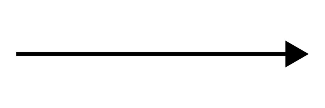 Vector arrow isolated