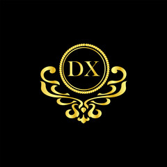  dx vector design luxury logo template