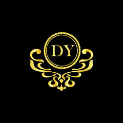 dy vector design luxury logo template