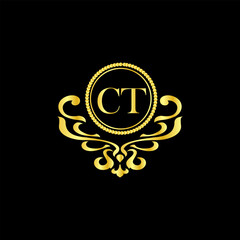  ct vector design luxury logo template