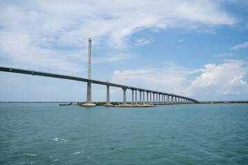 The Cebu–Cordova Link Expressway (CCLEX), also known as the Cebu–Cordova Bridge and the Third...