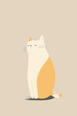 Cat, vector illustration