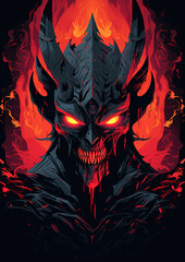 lord of darkness, demon, generative ai 