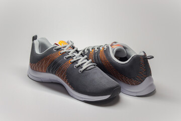 gray running shoe product