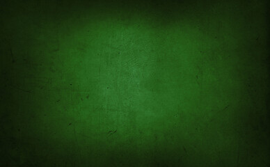 Fototapeta na wymiar Close-up of green textured concrete wall background