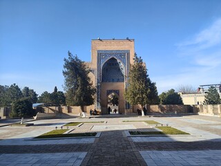 Fototapeta na wymiar The Registan in Samarkand, Uzbekistan