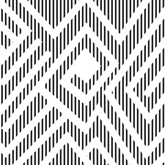 A black and white pattern with diagonal stripes