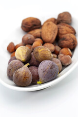 Close up of autumn fruits