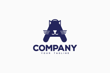  Letter A Logo Design - Lettermark Logo Template