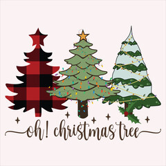 Oh! Christmas Tree Sublimation