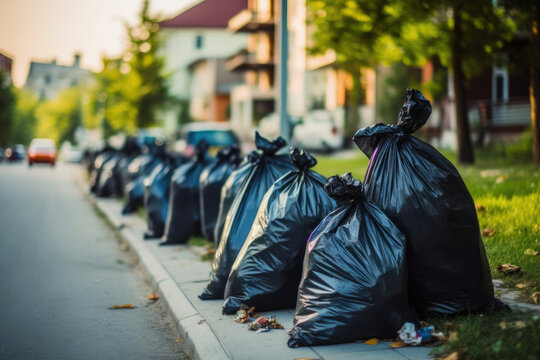 Residential Cleanup: Black Trash Bags in the U.S.
