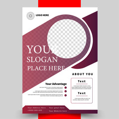 Creative and Advanced Corporate Flyer Design, Flyer template Layout Design, Corporate business flyer template Design, Digital business flyer templates, Modern Geometric shape used for business poster 