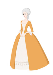 Lady of the 18th century
