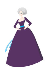 Lady of the 18th century