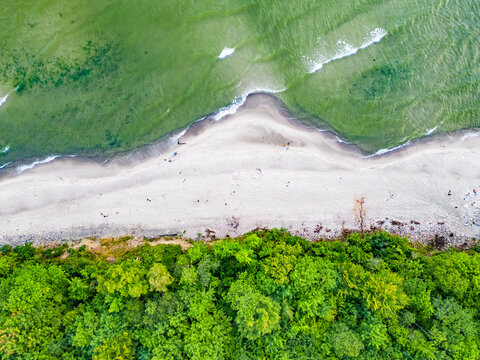 Baltic Sea  Jastrzebia Gora - View from a drone