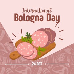 Premium Vector | Vector illustration of happy Bologna Day