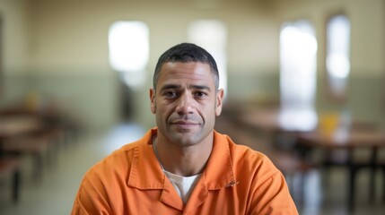 A dedicated social worker in his early thirties advocates for prisoner rights, mental health services, and rehabilitation programs. His empathetic gaze and approachable demeanor make him