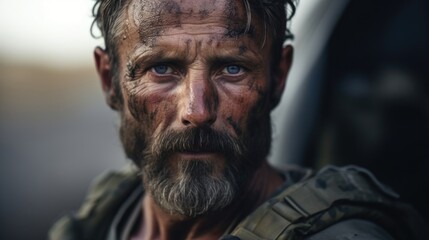 A former soldier in his midforties carries the scars of conflict in the hardened set of his jaw. He works tirelessly to integrate excombatants back into society, shaping their aggression
